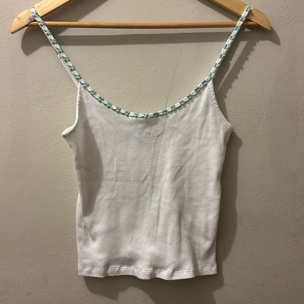 Rouje Paris tank top (has matching sweater) color white size 36